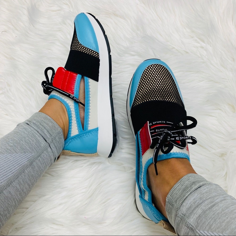 Multi cutout platform sneaker - Picture 5 of 7